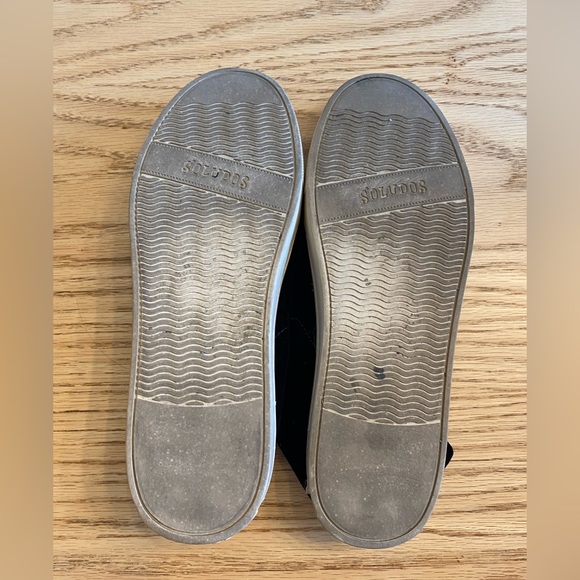 Soludos sneakers dark blue velvet with Ciao Bella written - size 7.5 - Picture 4 of 4